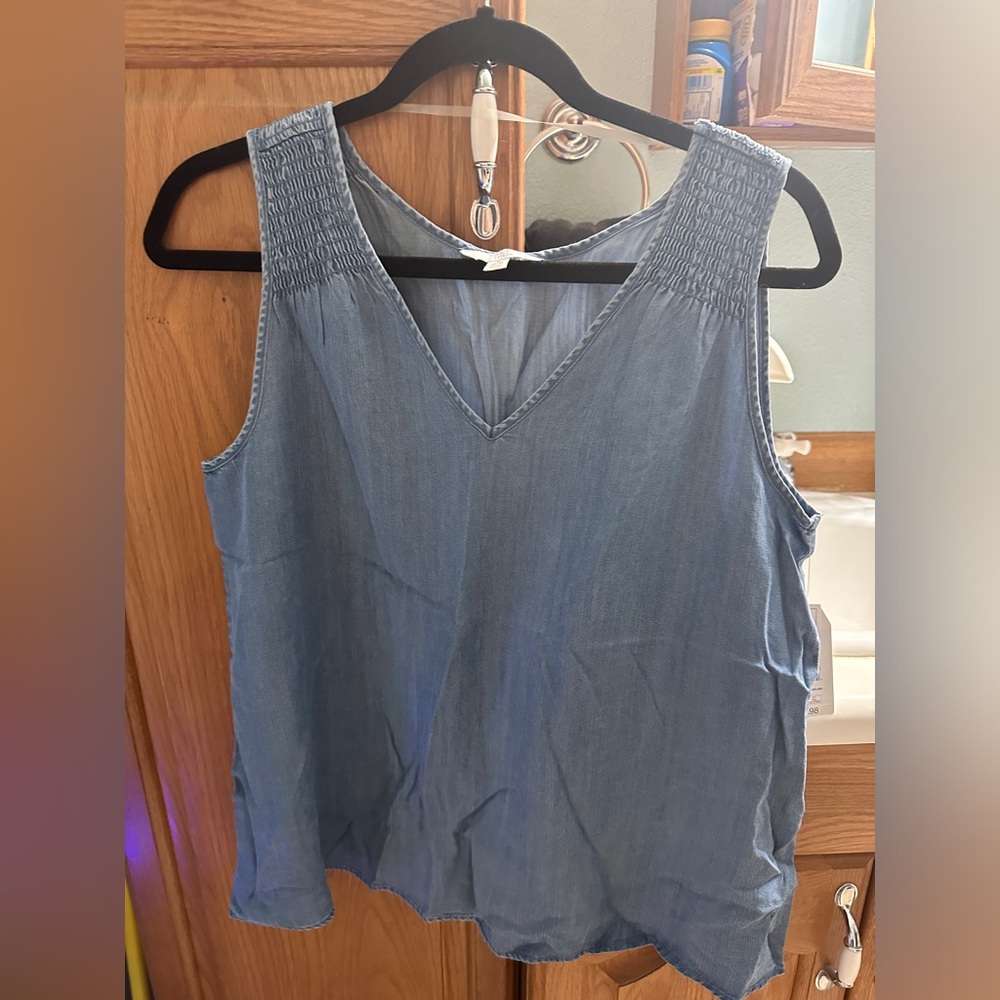 Jean Tank Top
